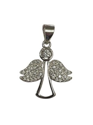 Blingsiipi enkeli riipus hopea 1901