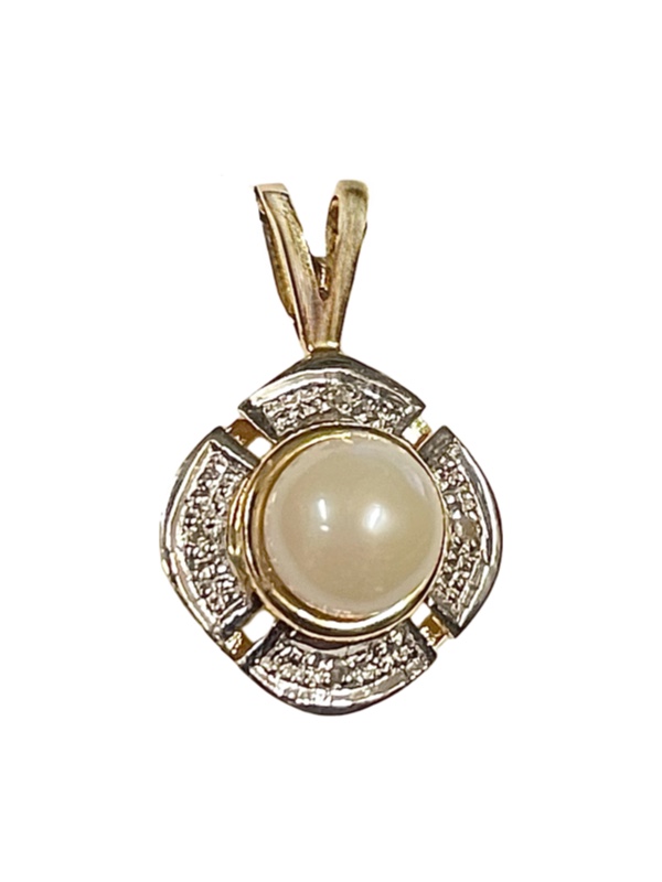 Riipus helmellä 14k keltakultaa H452HV