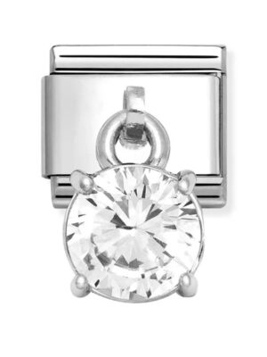 Nomination Classic Charms Round Brilliant Cut 331812 09