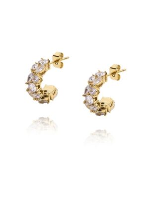 Mockberg Queen earrings gold Small WP