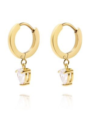 Mockberg Bonne White Hoops Small