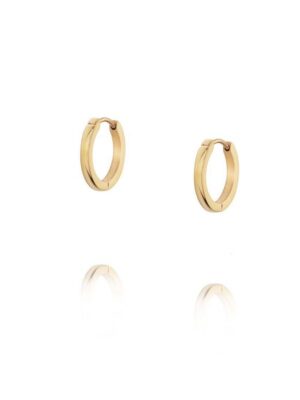 Mockberg Classic Gold Hoops Medium