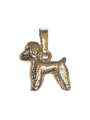 Maskottiriipus Villakoira 14k keltakulta 3118622