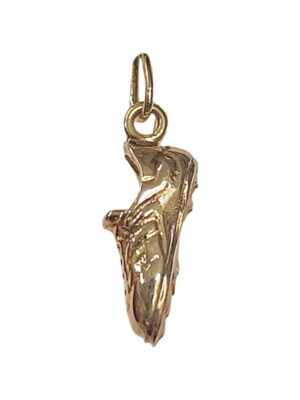 Maskottiriipus Nappis 13mm 14k kulta