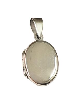 Medaljonki hopea 20mm 2795