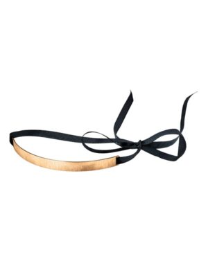 Lumoava Maininki choker riipus, keltakullattua hopeaa