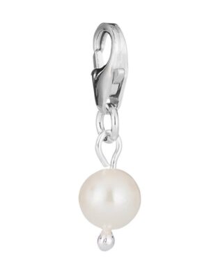 Lumoava Helmi charm, hopeaa