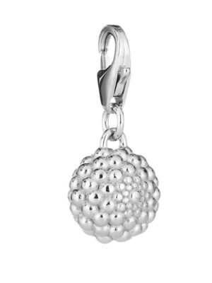 Lumoava Hilla charm, hopeaa