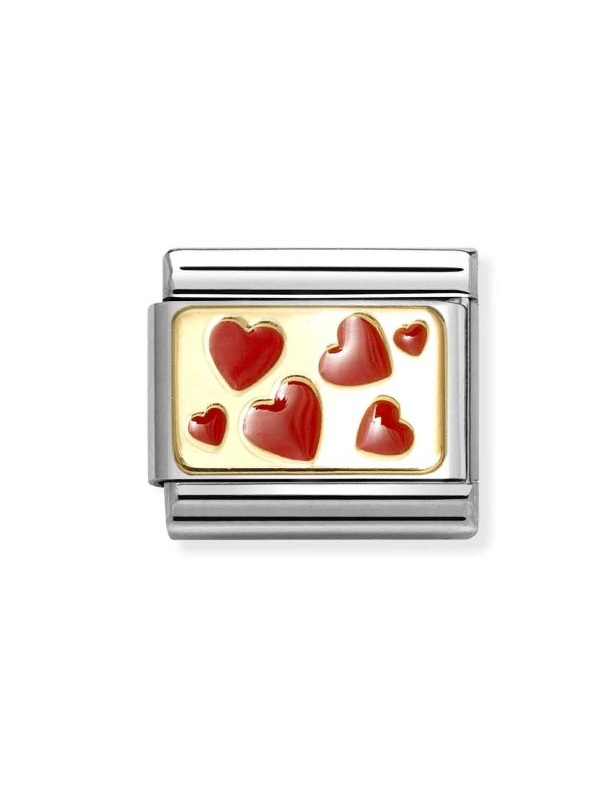 Nomination Classic pala punaiset sydämet 030284 59