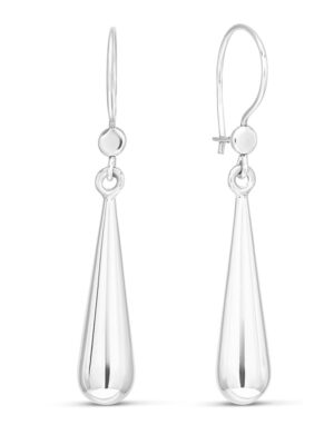 Roikkuvat kyynel hopeakorvakorut 23mm