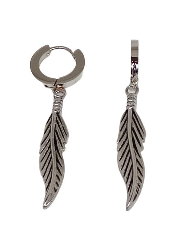 Bosie Teräsrengas korvakorut Sulka Pieni