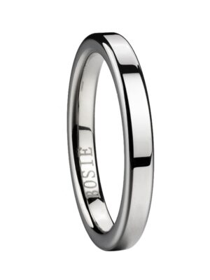 Titaani&Tungsten sormus flakka 3mm TI&TU316J/3