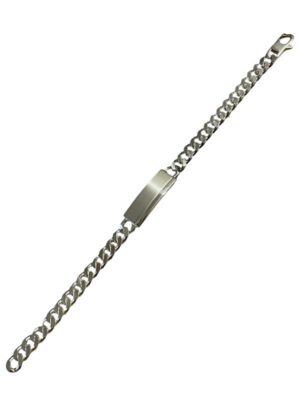 Hopearanneketju laatalla 7mm 21cm 538321