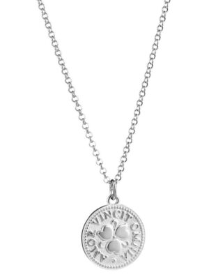 Lumoava Penny riipus, hopeaa