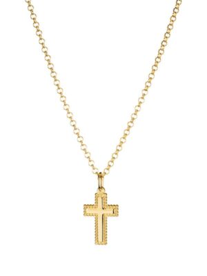 Lumoava Helmi risti, keltakullattua hopeaa