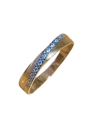 Timanttisormus keltakulta 09102-05