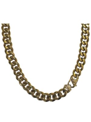 Rocks Steel panssariketju kuulanvärinen teräs 15mm 60cm