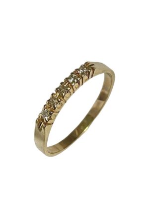 Timanttisormus 14k kulta koko 18,0 TM5030