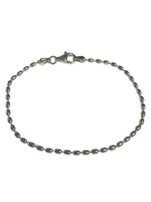 Oliiviranneketju hopeaa 2,3mm 18cm OVL230