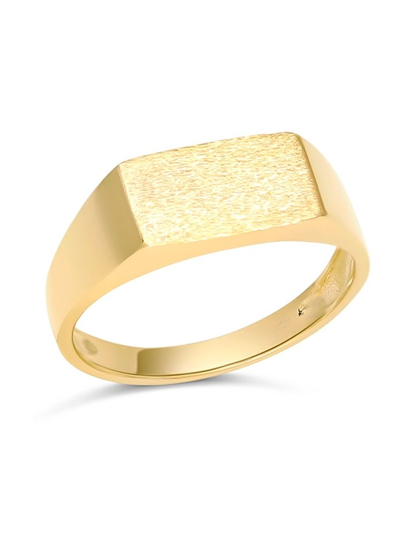 Hopeakastesormus kantasormus, mattapinta, kullattu