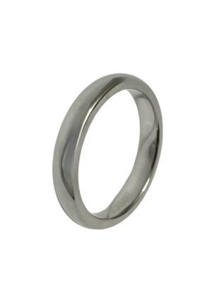 Titaani&Tungsten sormus pp 4mm TI&TU-023/4