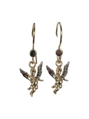 Enkeli korvakorut 14 k kulta 40111