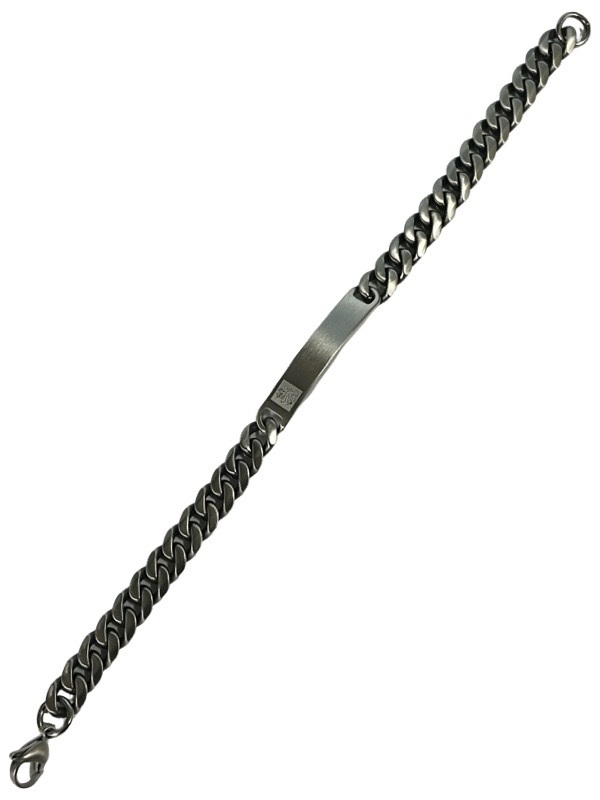 Leijona ranneketju laatalla tummennettu teräs 8,5mm - Image 2