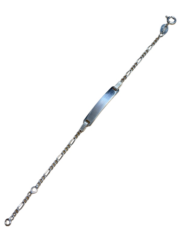 Lasten rannekoru 15cm hopea - LRH1315